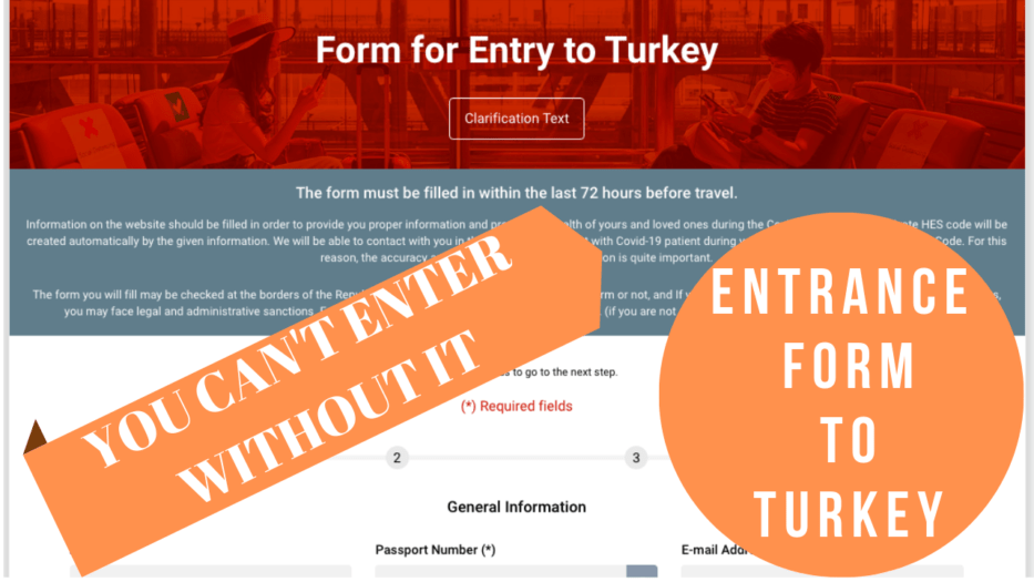 entrance form to turkey register health gov tr errors fixed 2021 turkey travel journal