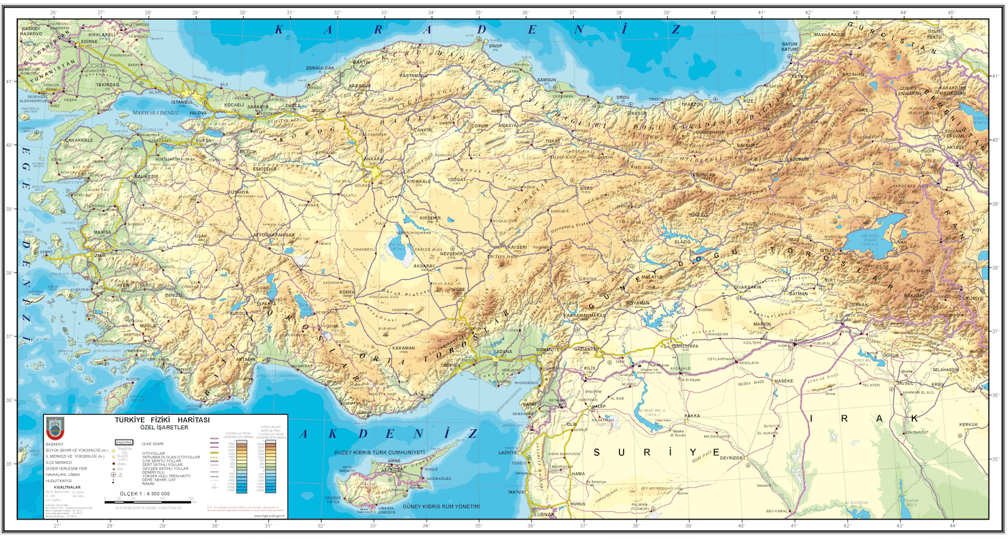 Turkey in the World Map - Where to Go As a Tourist in 2021? - TURKEY ...