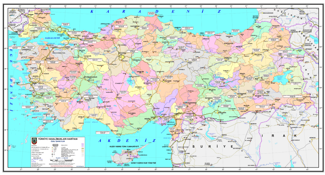 Turkey in the World Map - Where to Go As a Tourist in 2021? - TURKEY ...
